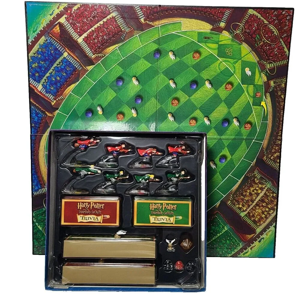 2002 Harry Potter and the Chamber of Secrets Trivia Game Mattel